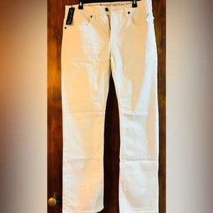 NWT white Buffalo jeans purchased from Saks ...slim straight stretch...